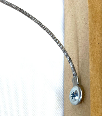 HW0224 - Standard HoneyWire 2 Pack 24" Precision Picture Hanging Wire for frames 18" to 24" Wide