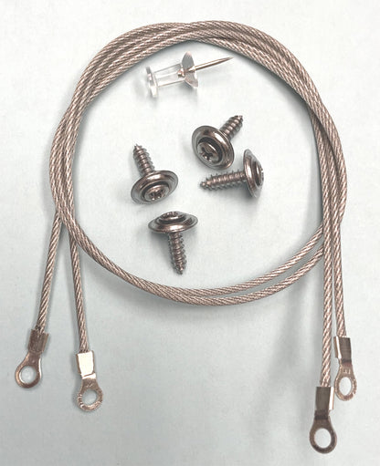 HW0224 - Standard HoneyWire 2 Pack 24" Precision Picture Hanging Wire for frames 18" to 24" Wide